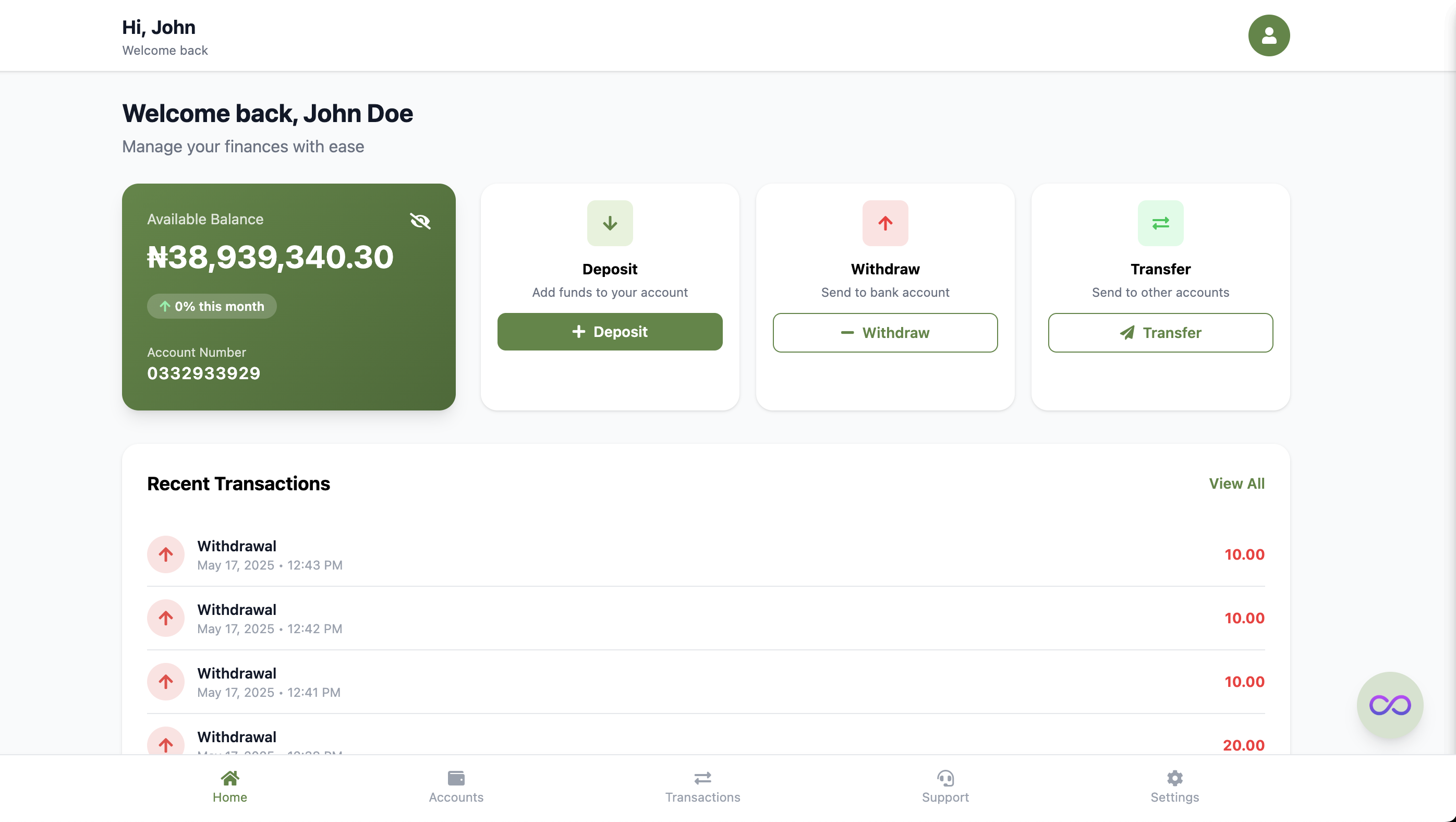 Funds Padi App